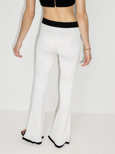 high waisted track pants