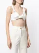 SIR. knot cropped bralette top