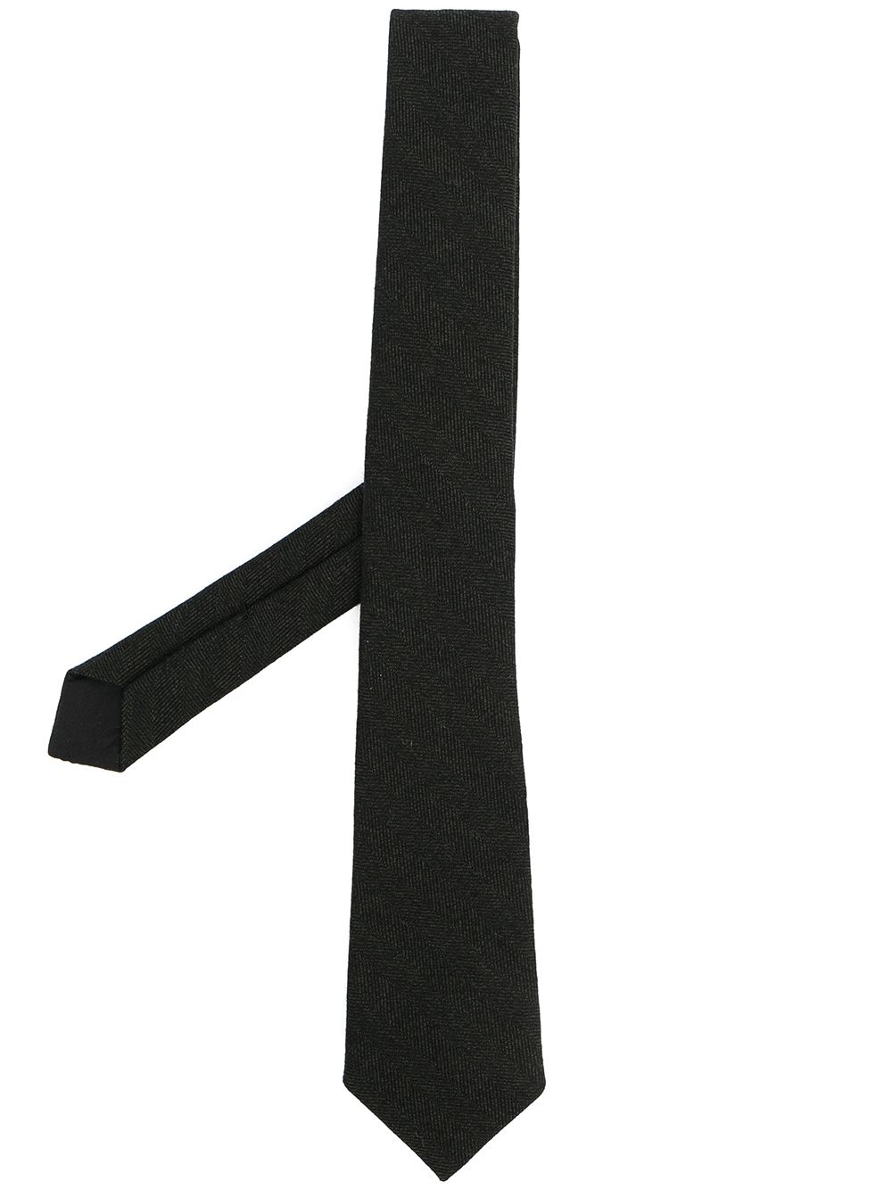 фото Bottega veneta галстук с узором в елочку