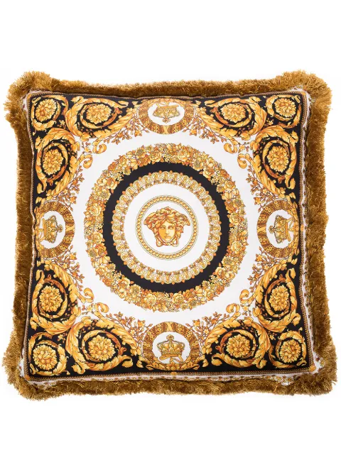 Versace メデューサ バロックプリント クッション 45x45cm