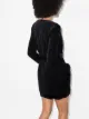 Balmain monogram-pattern velvet cardigan