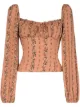 Image 1 of Reformation Prince floral-print blouse