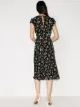 Reformation floral print midi dress