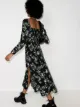 Reformation floral print midi dress