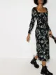 Image 2 of Reformation floral print midi dress