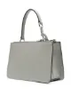 Prada triangle-logo leather handbag