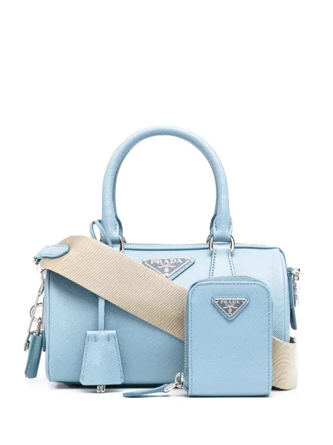 prada saffiano top handle bag