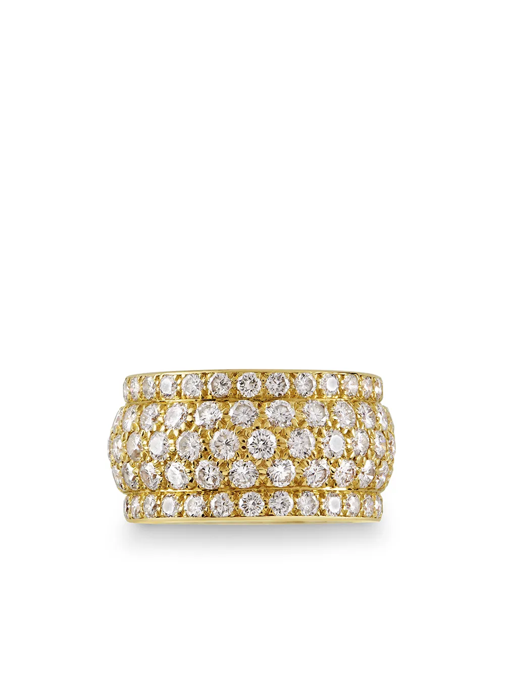 Image 2 of Cartier 1961 18kt yellow gold Present Day diamond ring