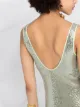 Forte Forte glitter-embellished flared dress