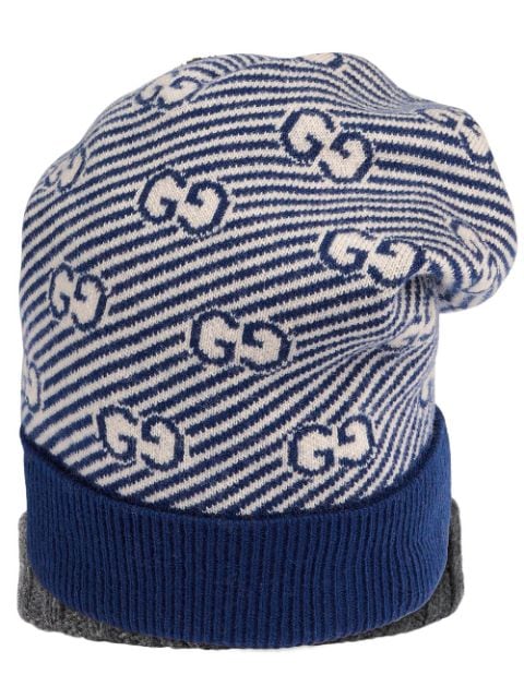Hüte & Caps Hüte Farfetch Jungen Accessoires Mützen Embroidered-logo knitted beanie 