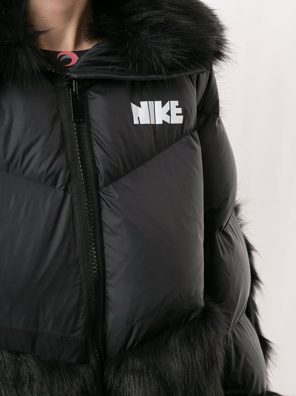 фото Nike пуховик из коллаборации с sacai