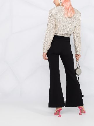 cropped sequin-embellished jacket展示图