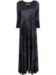 Image 1 of Raquel Allegra long tie-dye dress