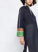 Tory Burch vestido con puños a rayas