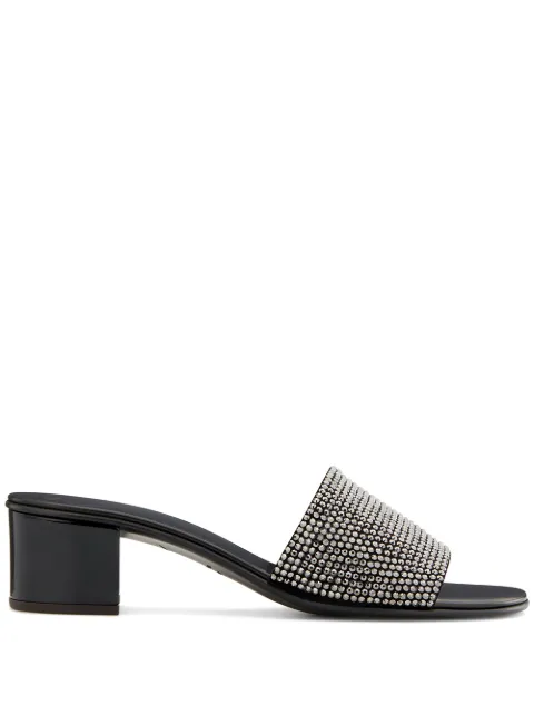 Giuseppe Zanotti Adelia 50 crystal-embellished sandals