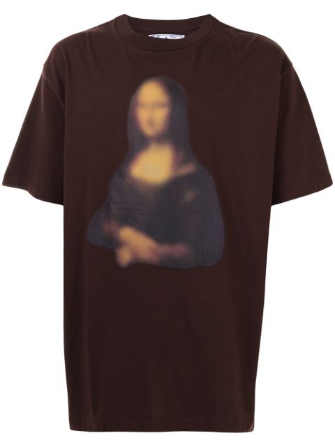 Off-White Blurred Monalisa T-shirt - Farfetch