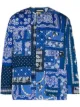 Image 1 of Neighborhood bandana-print collarless shirt