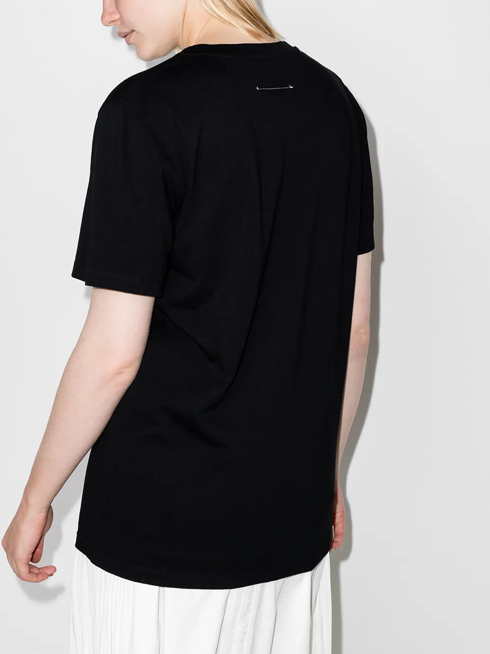 фото Mm6 maison margiela футболка с логотипом