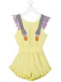 WAUW CAPOW by BANGBANG Mexico ruffled playsuit - Yellow