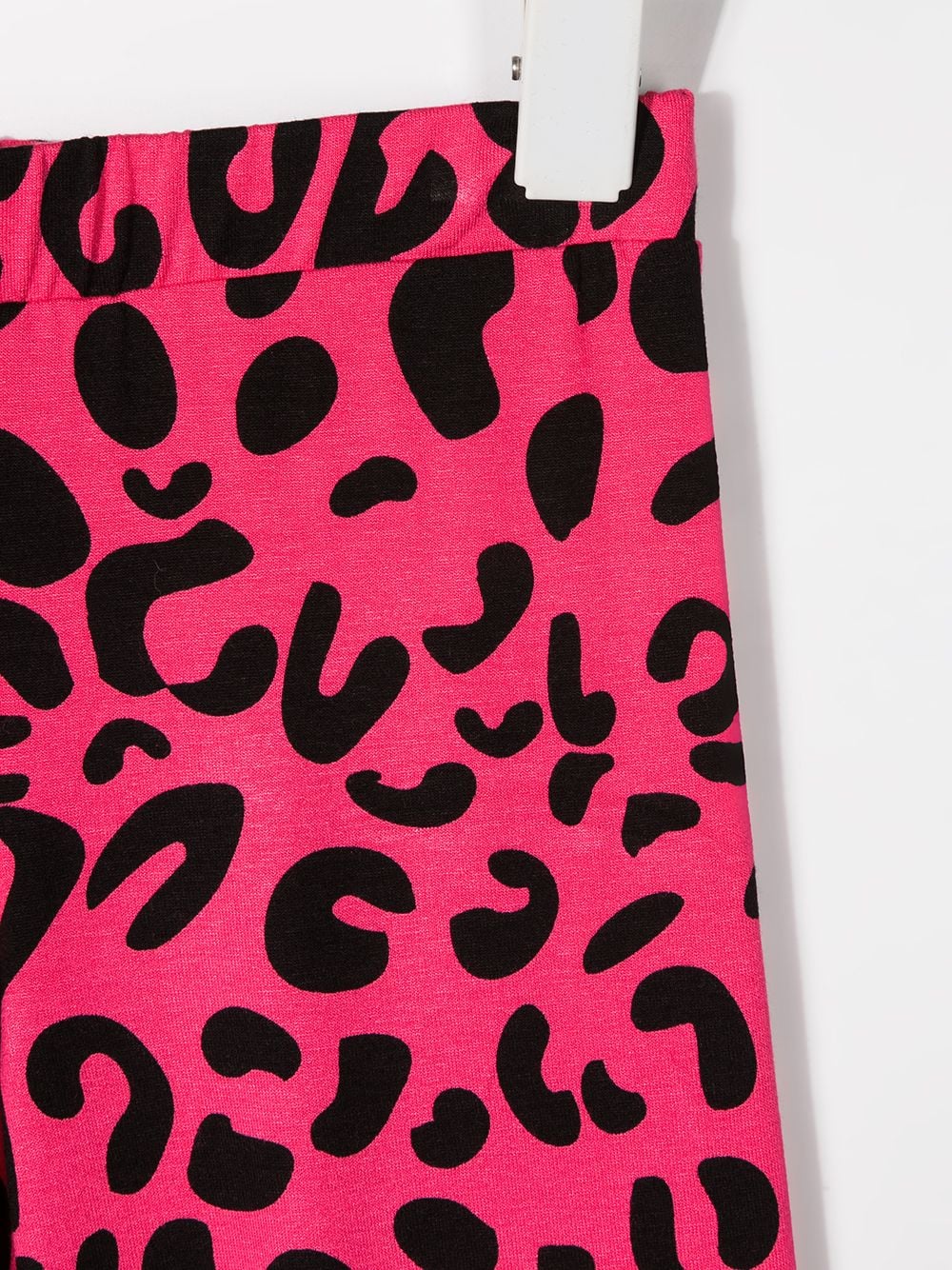Shop Wauw Capow By Bangbang Leopard Print Ruffled Leggings In Pink