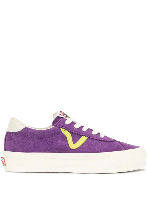 purple vans laces
