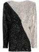 Image 1 of ROTATE sequinned mini dress