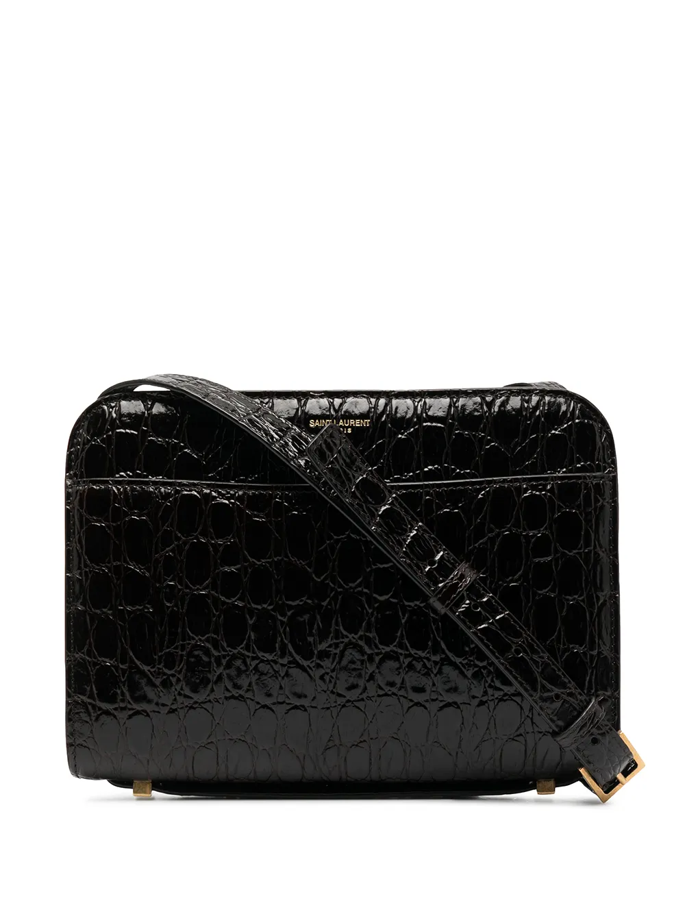 Saint Laurent Embossed crocodileeffect Shoulder Bag Farfetch
