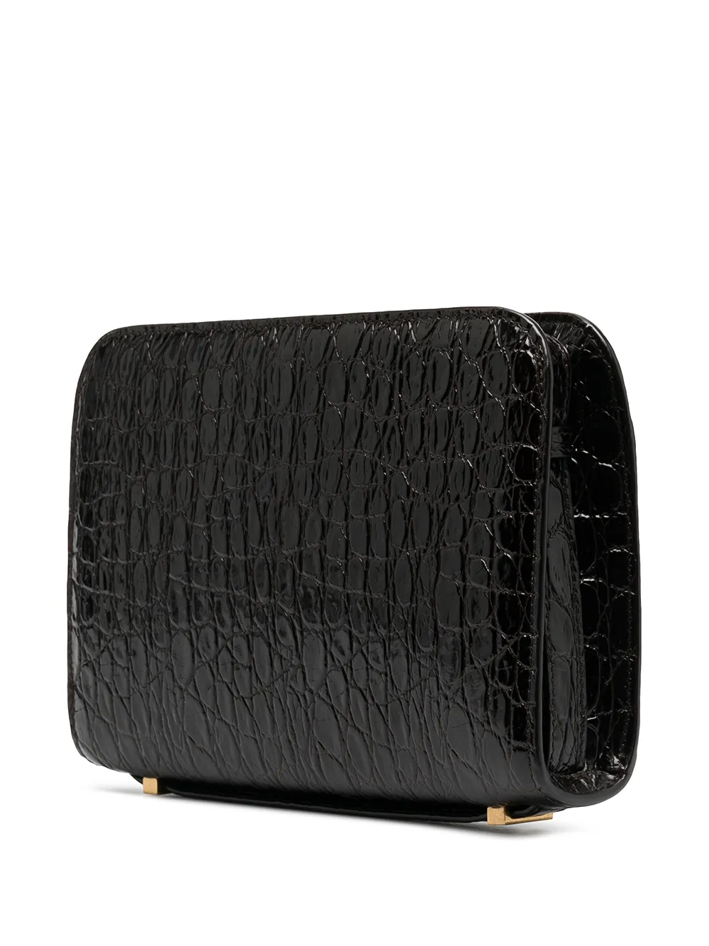 Saint Laurent Embossed crocodileeffect Shoulder Bag Farfetch