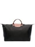 Longchamp extra large Le Pliage travel bag - Black