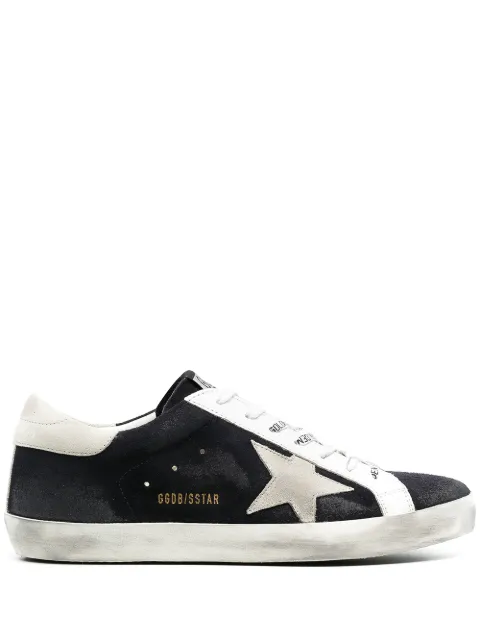 Golden Goose кеды Superstar с эффектом потертости