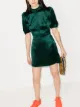 Image 2 of Reformation high-shine silk mini dress