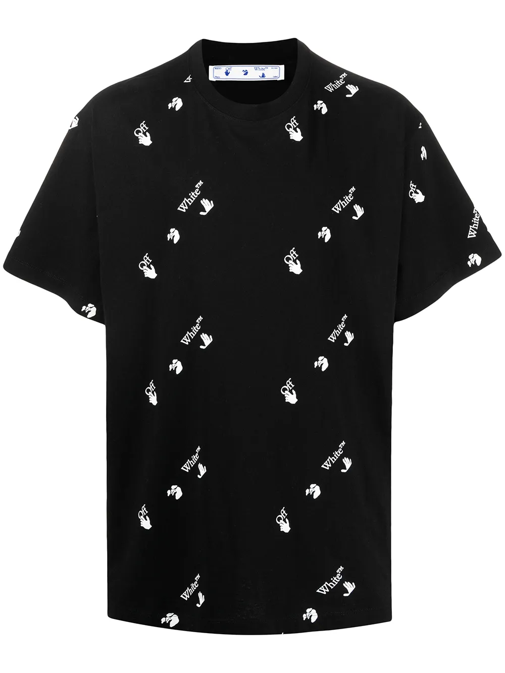 

Off-White playera Swimming Man - Negro