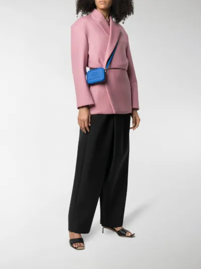 Balenciaga Lunch box mini bag blue | MODES