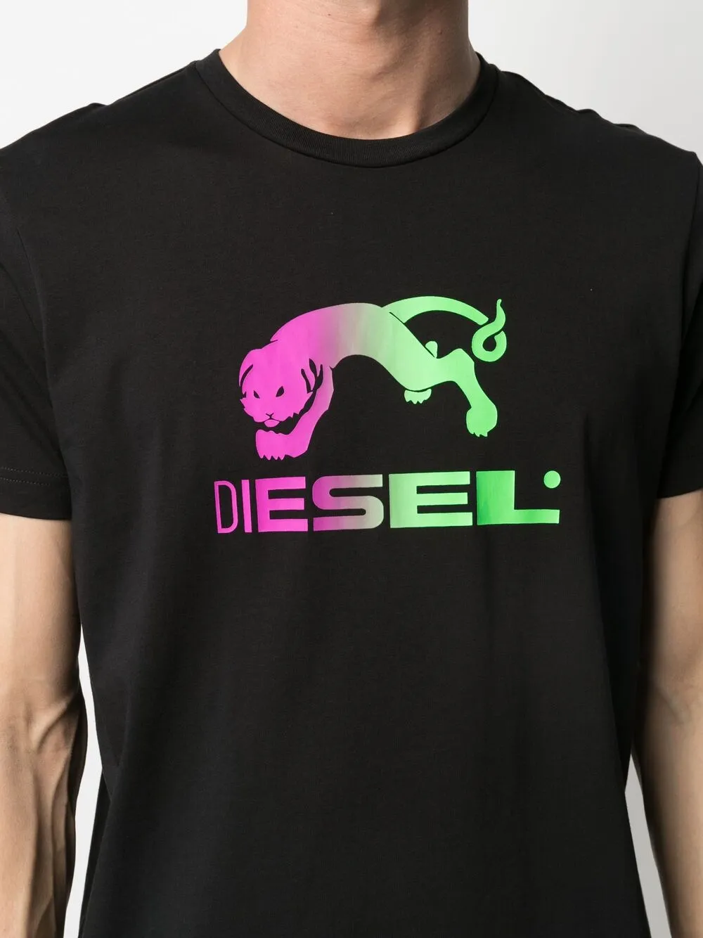 фото Diesel футболка с логотипом