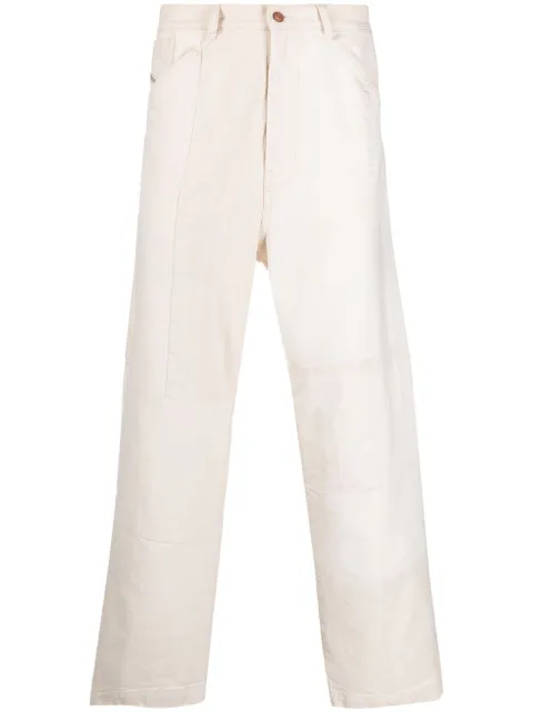 Diesel jeans rectos con paneles