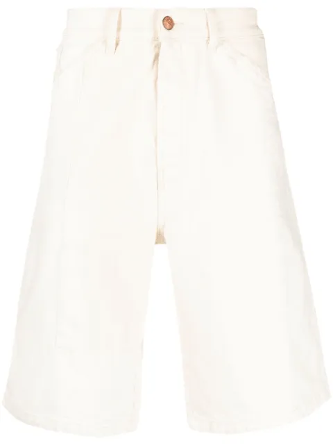 Diesel shorts de mezclilla con paneles