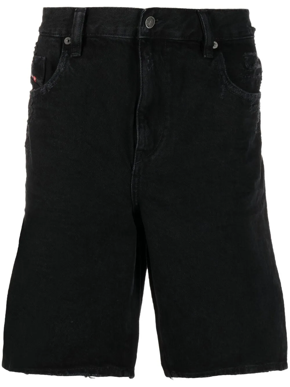 Diesel Denim shorts Zwart