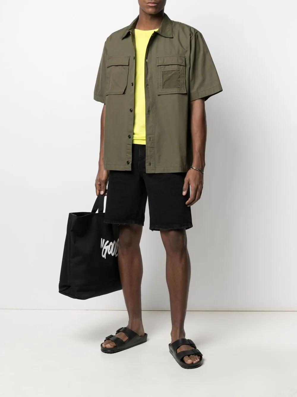 Diesel Denim shorts Zwart