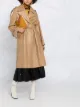 Image 2 of Marni polished-finish belted-waist coat