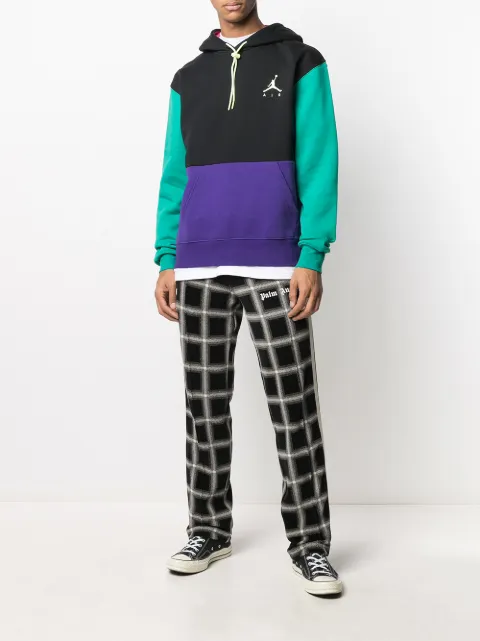 jordan colour block hoodie