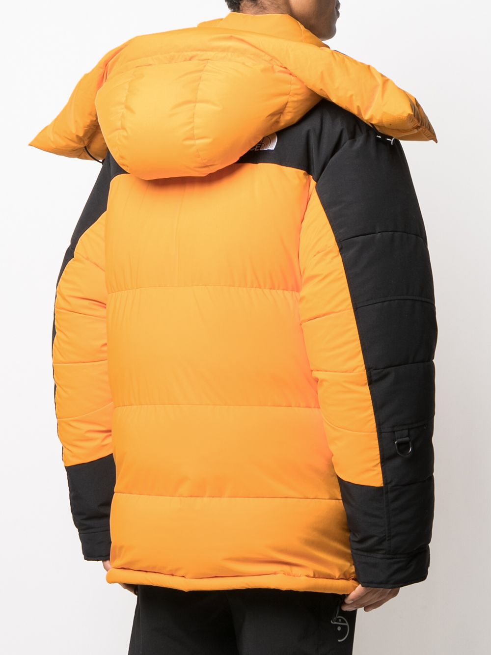 фото The north face пуховик в двух тонах