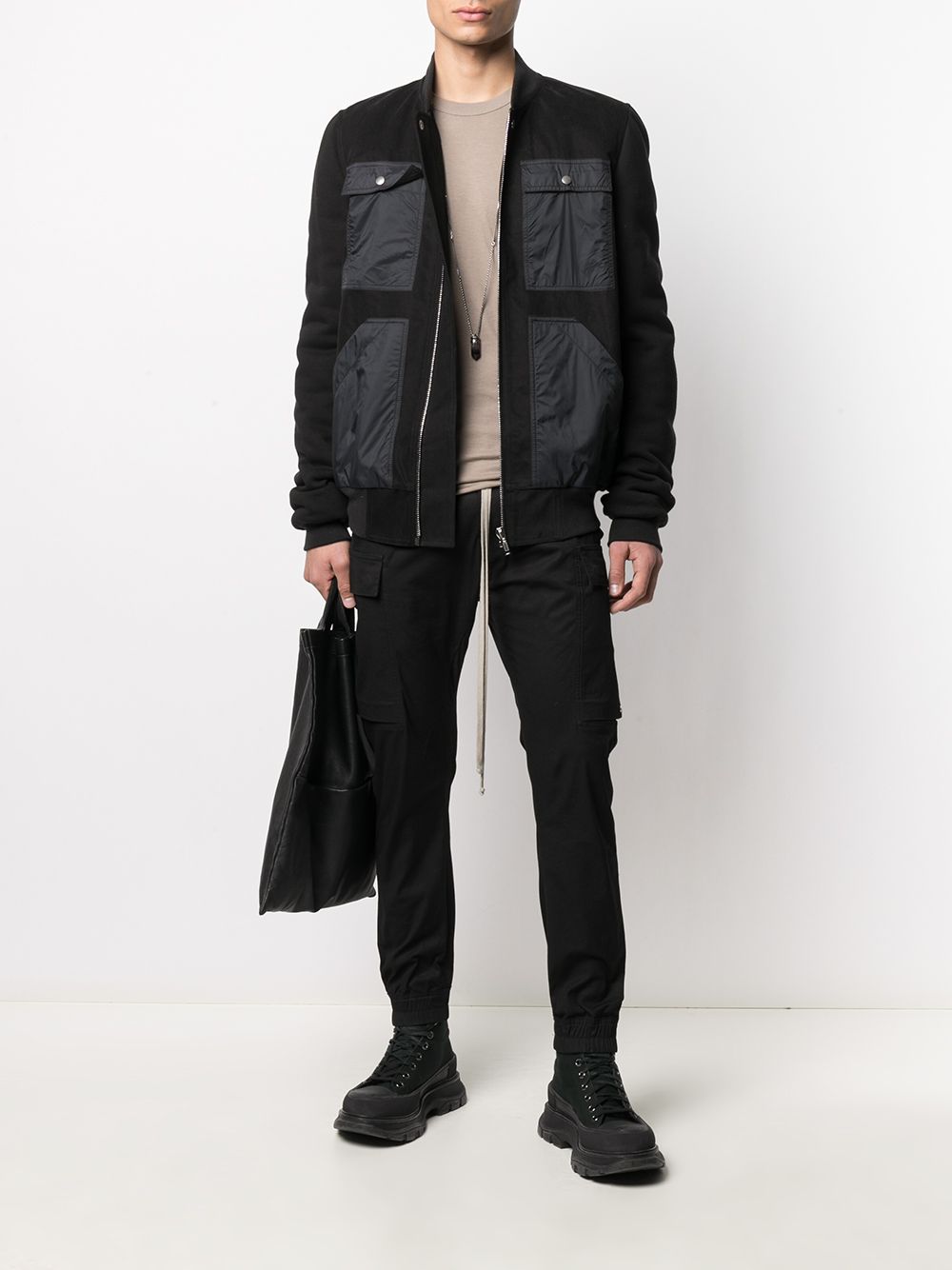 фото Rick owens drkshdw бомбер cargo flight