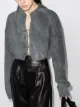 Image 2 of Danielle Guizio safety-pin tie-dye cardigan