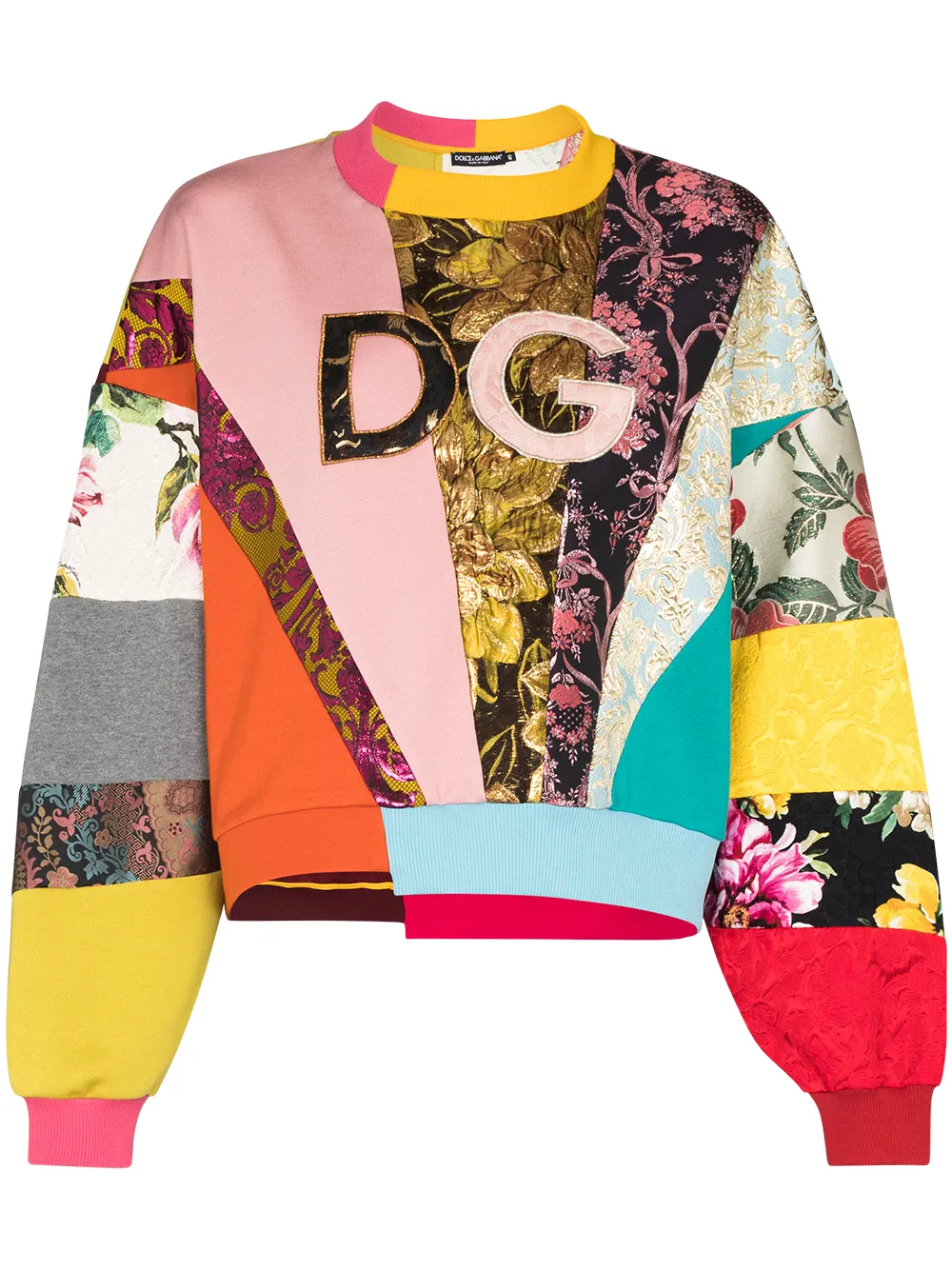 Dolce & Gabbana Monogram Patch Sweater