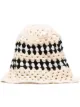 Image 1 of AMIRI crochet-knit bucket hat