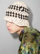 Image 2 of AMIRI crochet-knit bucket hat