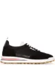 Image 1 of Thom Browne RWB stripe lace-up sneakers