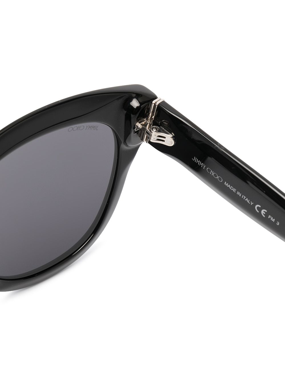 фото Jimmy choo eyewear солнцезащитные очки в оправе 'кошачий глаз'