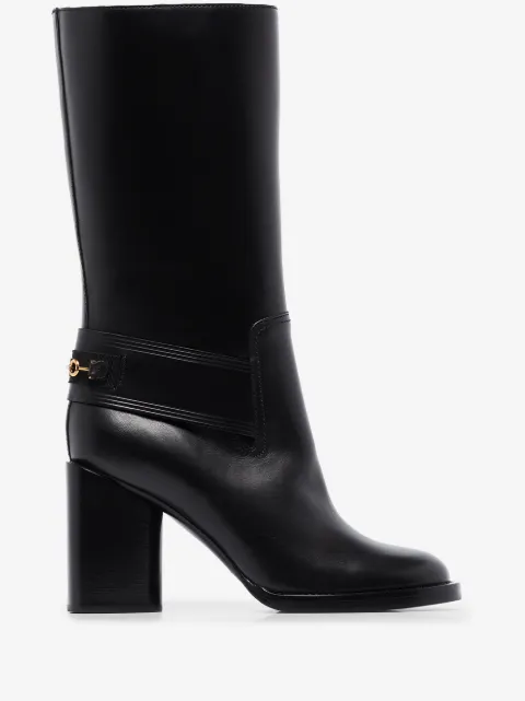 Ferragamo Gancio horsebit boots