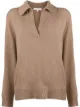 Image 1 of Vince classic-collar knitted top